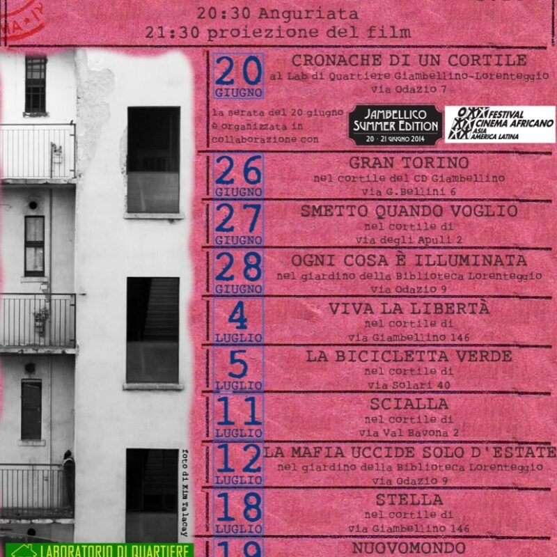 Scendi c'è il cinema! - 2014