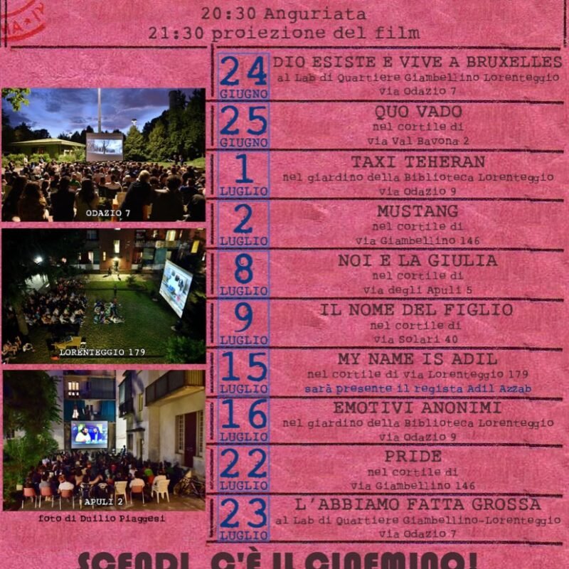 Scendi c'è il cinema! - 2016