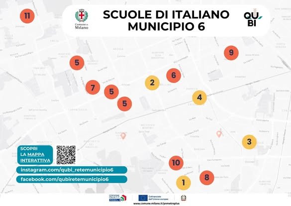SCUOLE DI ITALIANO - MUNICIPIO 6