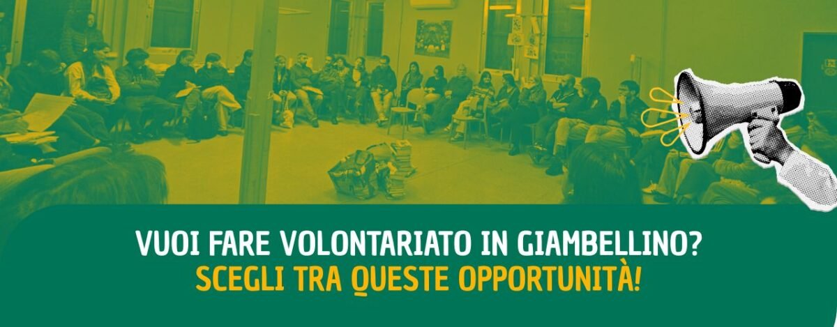 INIZIA BENE L'ANNO FACENDO VOLONTARIATO