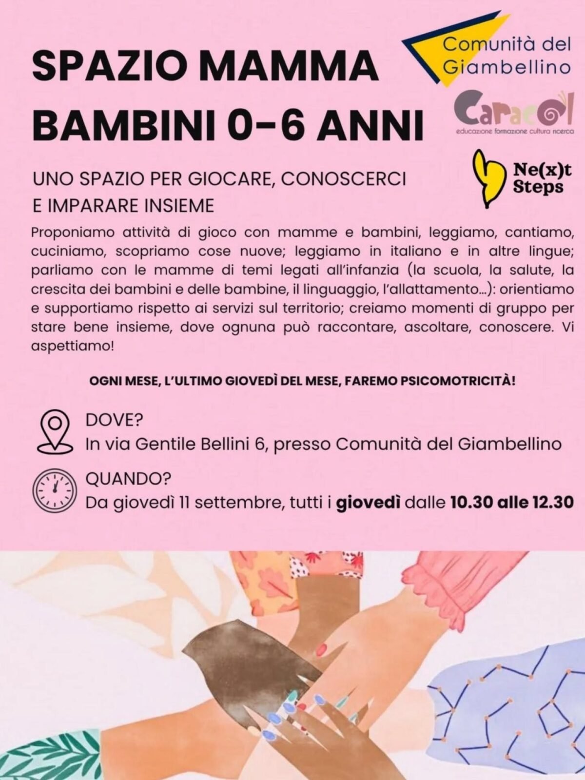 SPAZIO MAMMA-BAMBINI | 0-6 anni
