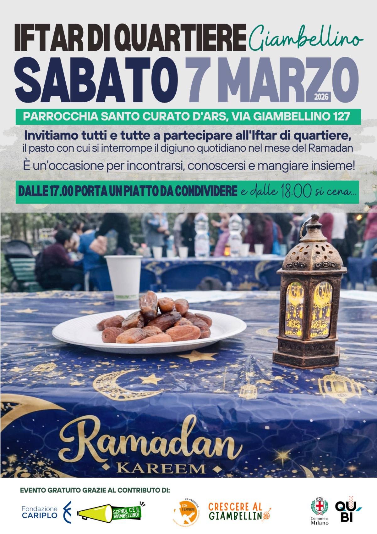 L'IFTAR DI QUARTIERE - Cos'è successo?