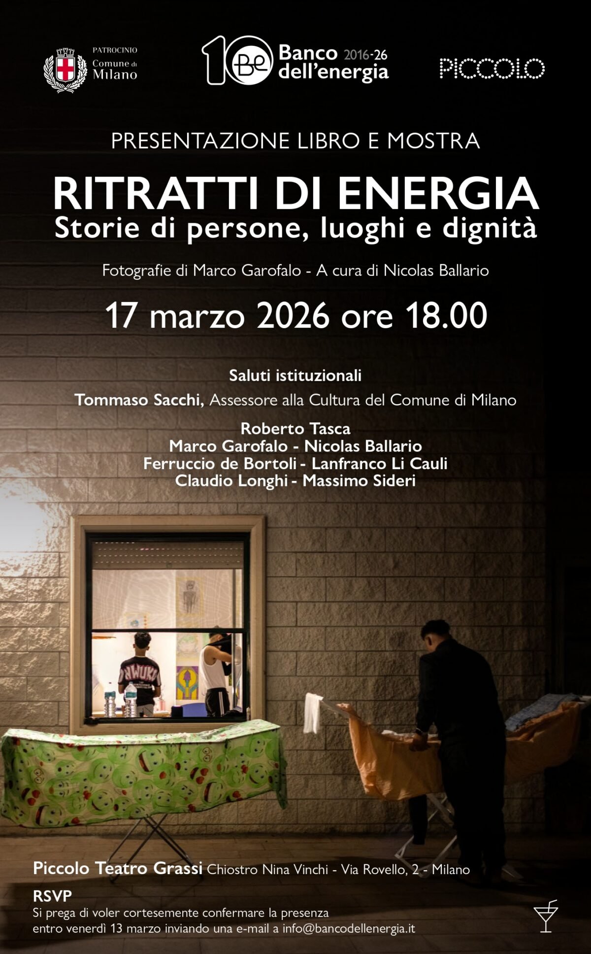 RITRATTI DI ENERGIA – storie e immagini anche dal Giambellino