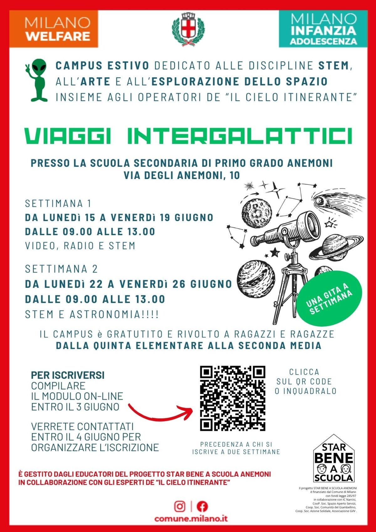 CAMPUS ESTIVO INTERGALATTICO